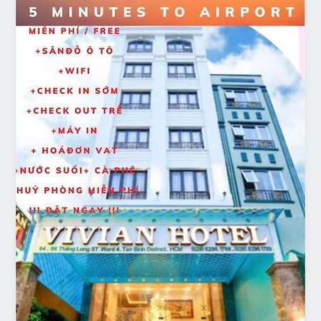 Vivian Saigon Hotel Ciudad Ho Chi Minh  Exterior foto